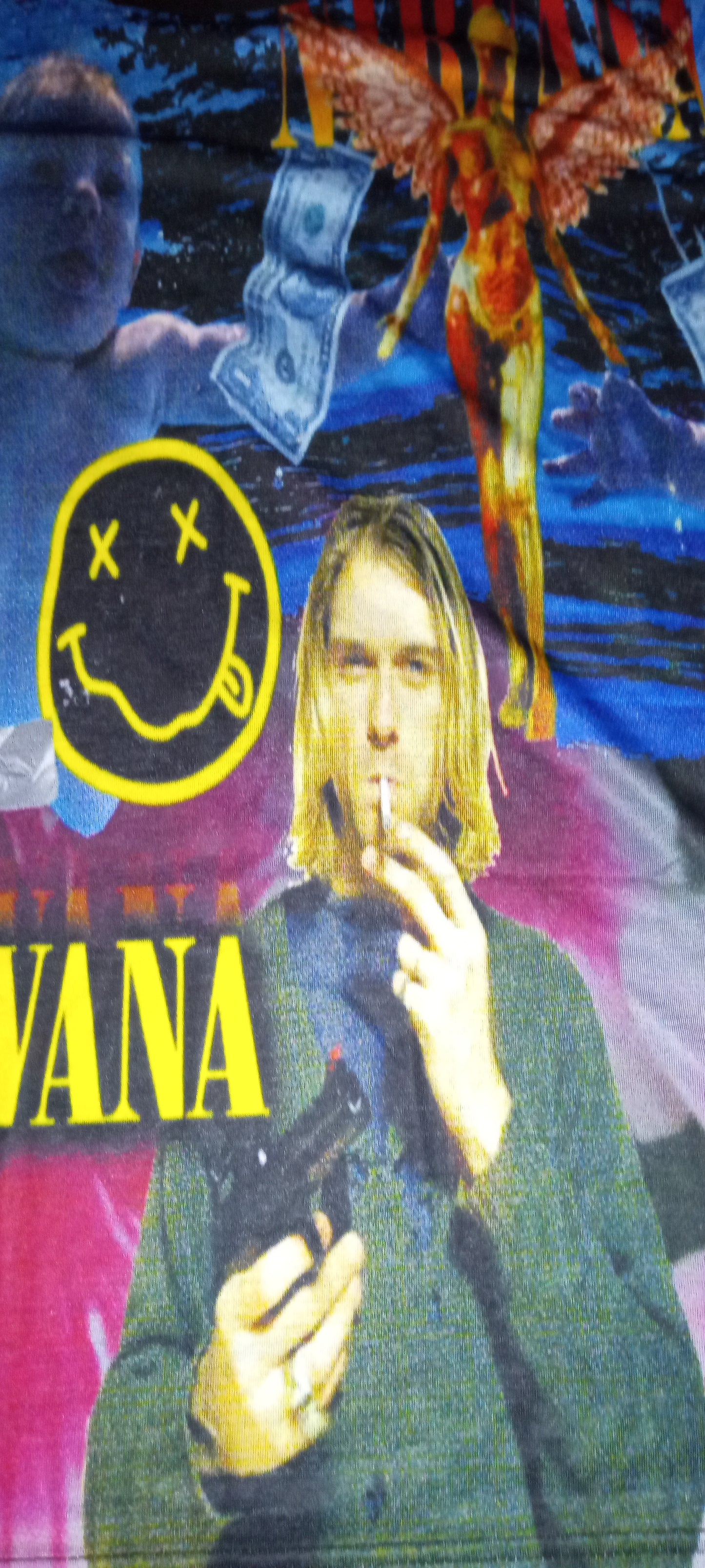 Nirvana 1991 World Tour Vintage style Tee