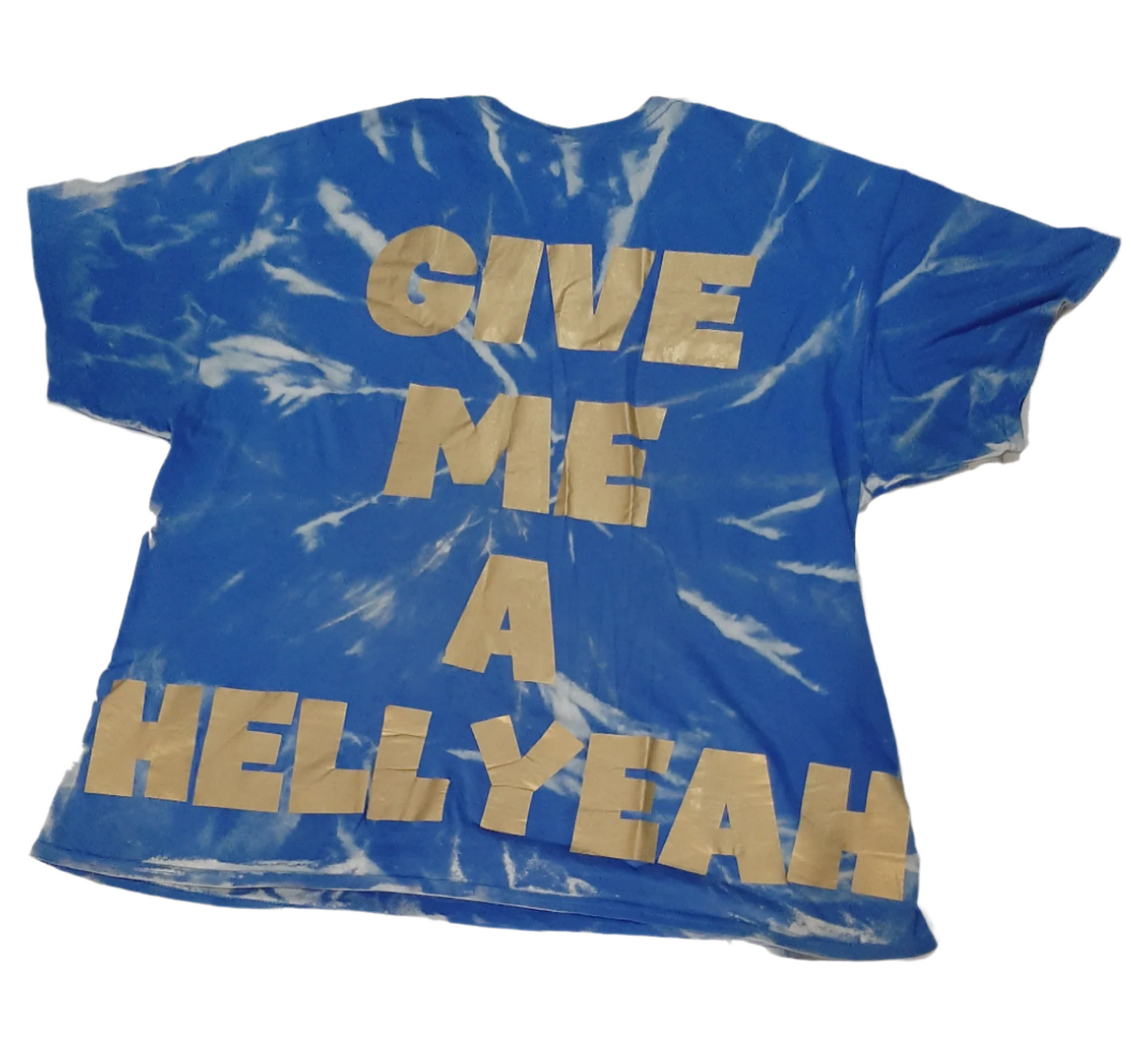 Stone Cold TYE DYE Vintage style Tee (ROYAL BLUE)